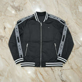 Christian Dior Logo Tape Bomber Jacket - Black